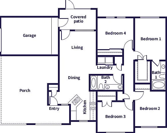 Hollow Creek Apartments — Photo 20
