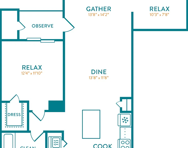 Crest Floorplan Diagram