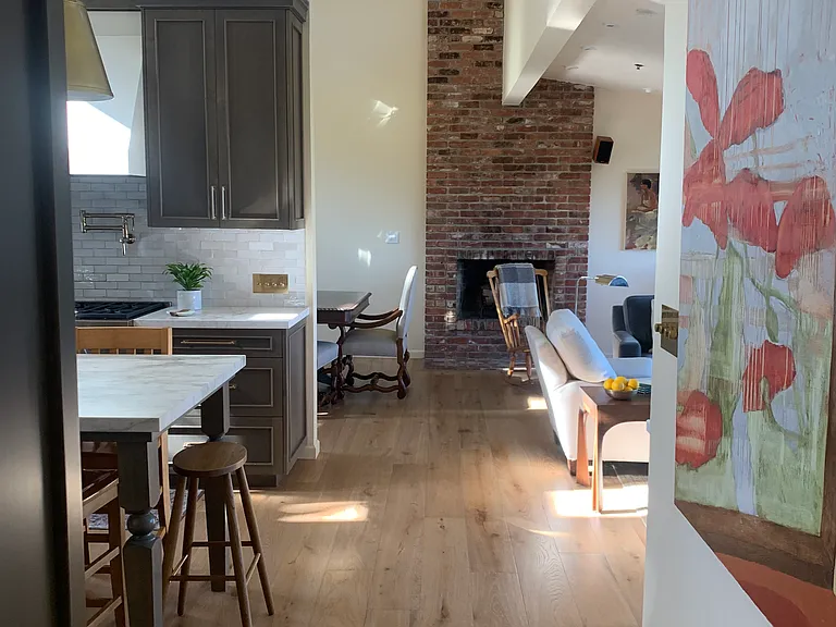Kitchen, Dining Room and Family Room