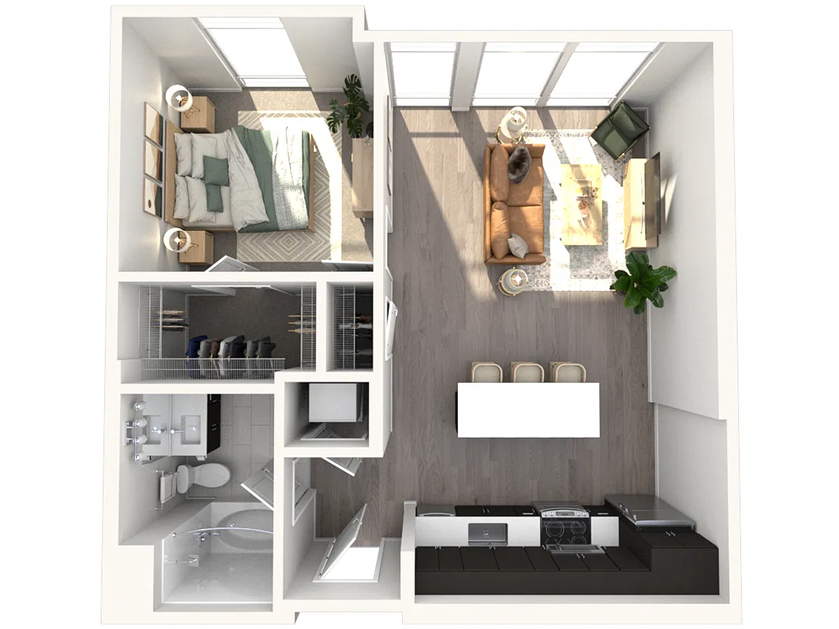 Floor plan A06