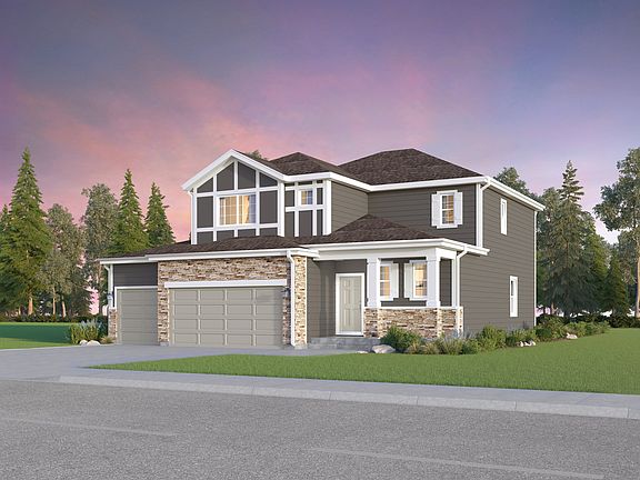 Mosaic 6 Elevation C at Barefoot Lakes in Firestone, CO