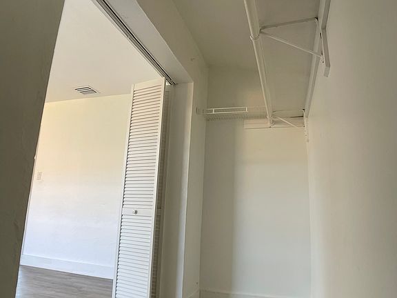 Spacious master closet