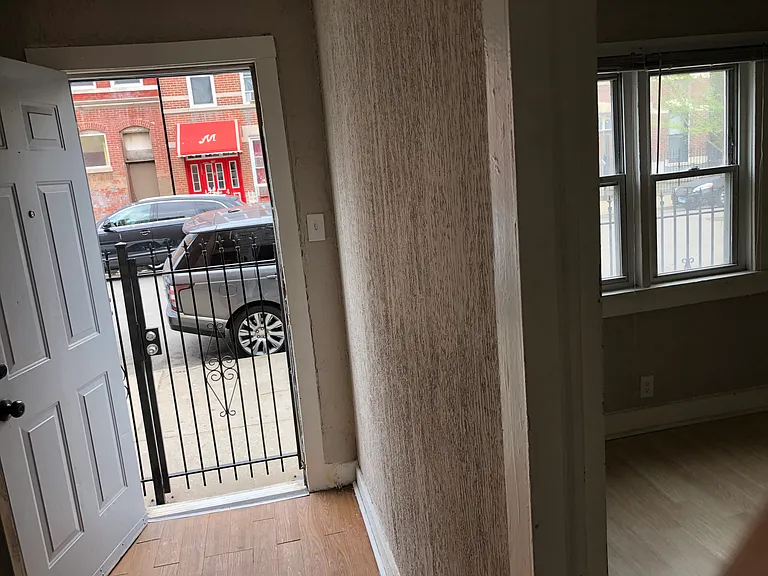 Front entrance and front bedroom