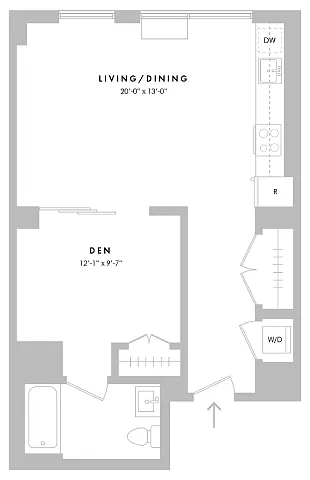 Floor plan S8B