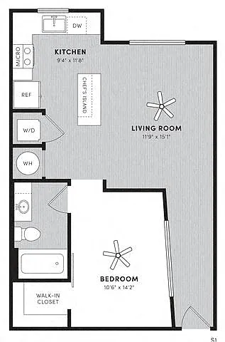 Floor plan S1