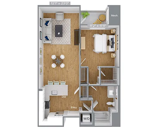 Floor plan A4