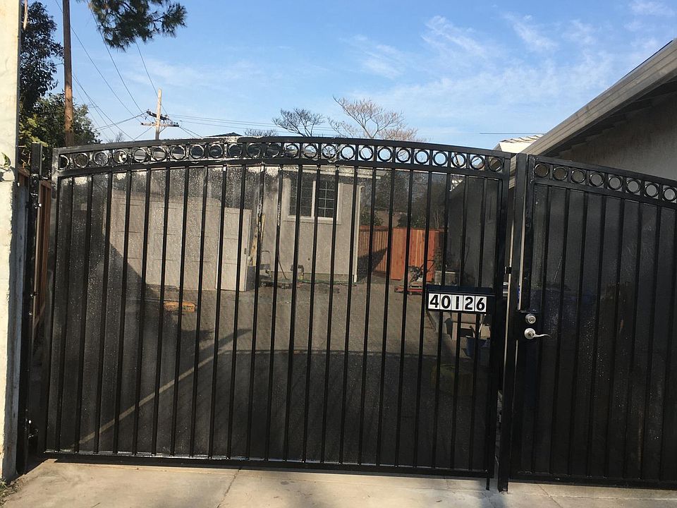 Private gated entrance