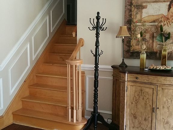 Bright foyer entrance