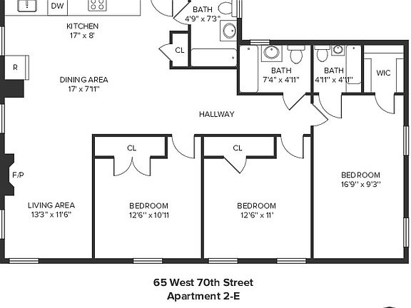 2nd image of 65 W 70th St APT 2e