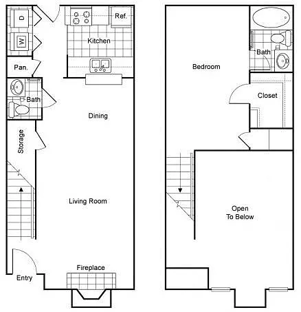 Floor plan A4 - 1000