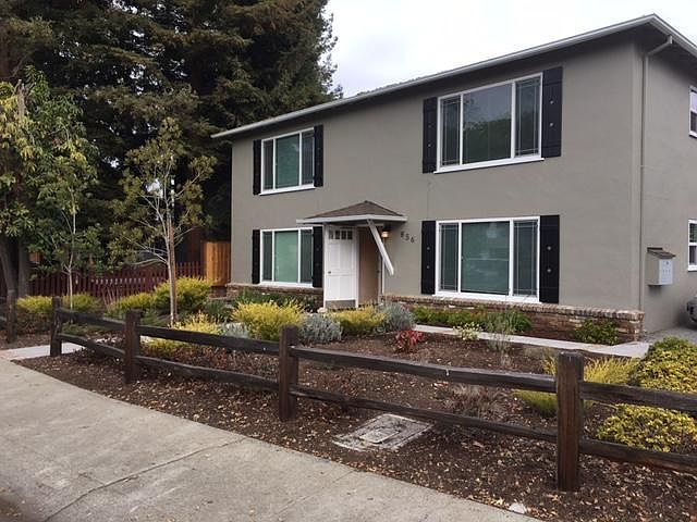 front of property