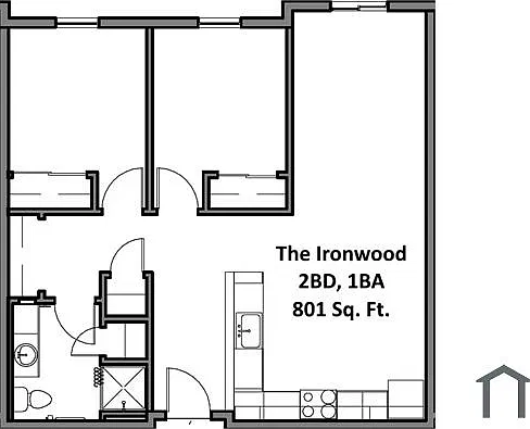 2 bed, $1,219 — Photo 2