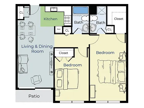 Floor plan Sycamore