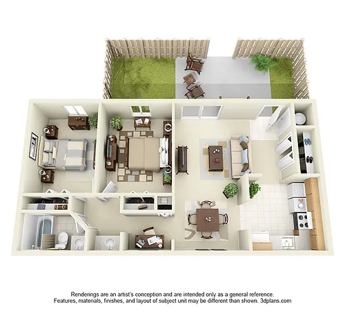 Floor plan Magnolia