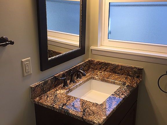 Master bathroom vanity