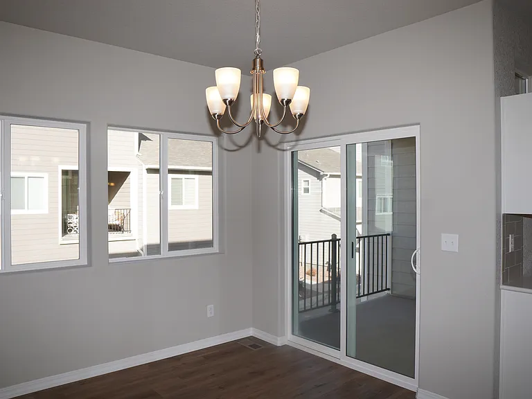 Private balcony outside of dining.