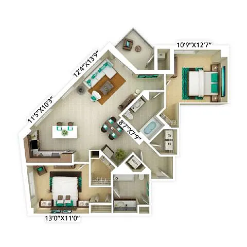 Floor plan C7-07