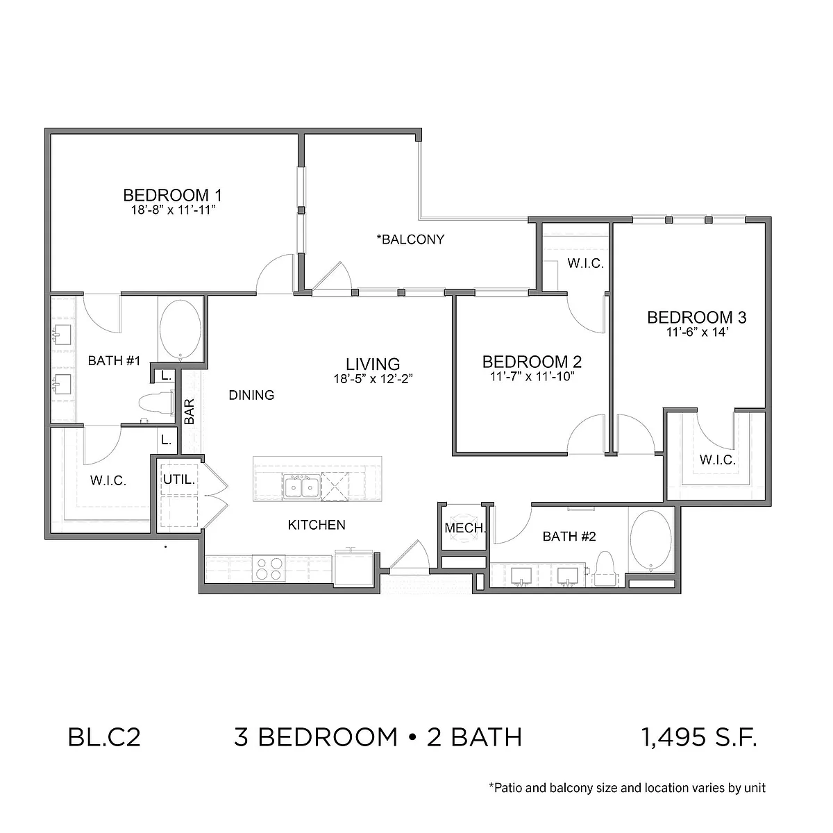 Floor plan BL.C2