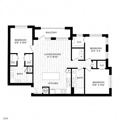 Floor plan C1