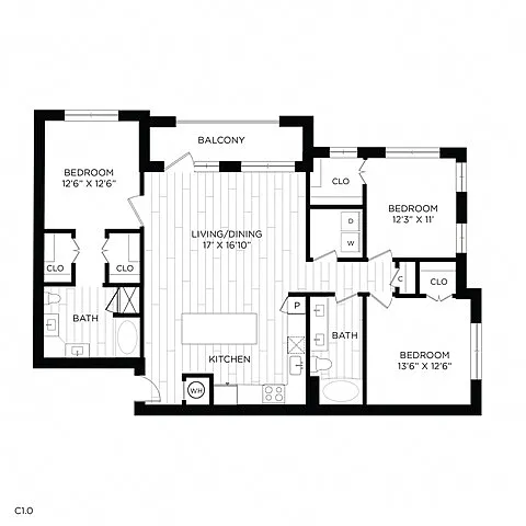 Floor plan C1