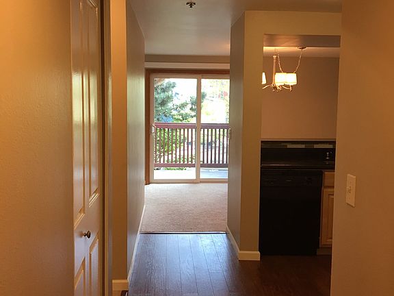 Foyer/entry inside condo