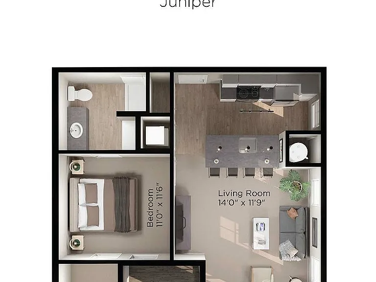 One Bedroom-Juniper (1) One Bedroom-Juniper (1)