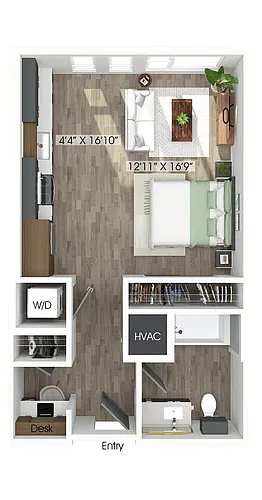 Floor plan S1W