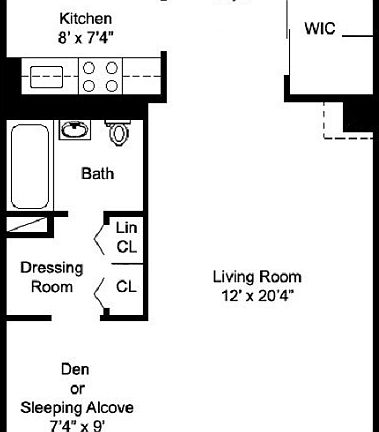 2nd image of 400 Central Park W APT 1U