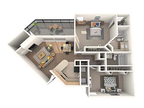 Floor plan B3