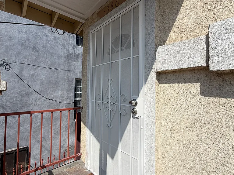 Entrance to the rental unit.