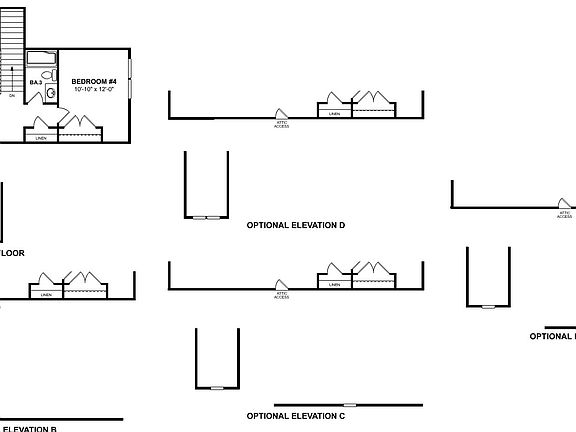 Meadow Second Floor Options