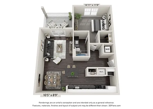 Floor plan The Bellamy