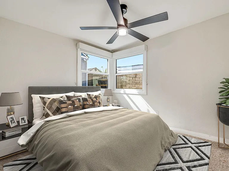 *Room staged for visual presentation.