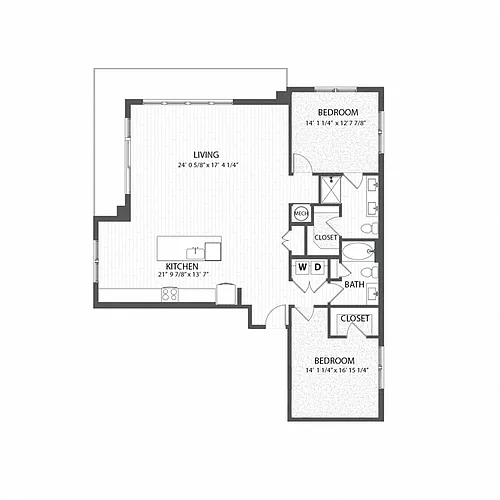 Floor plan B6