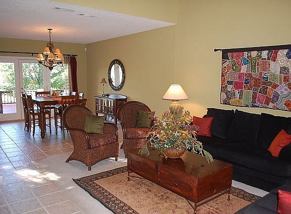 Main Living and Dining Area