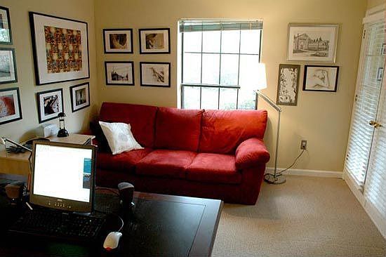 second bed/office