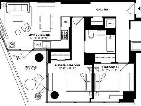 2nd image of 2 Box St #402