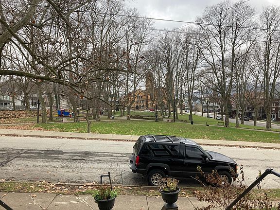 Frick Park across from apartment