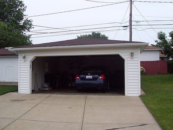 Two car garage