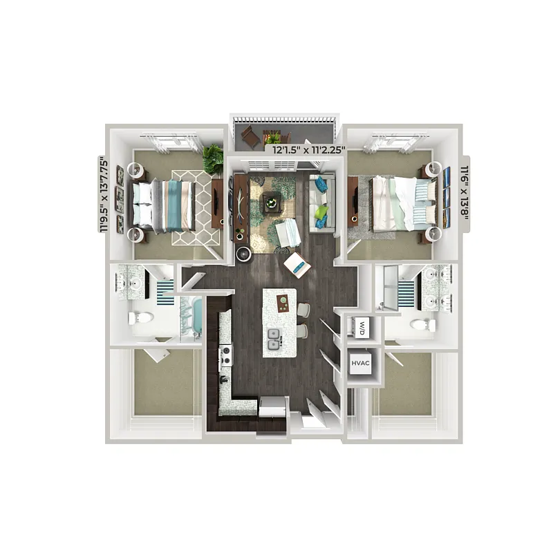 Floor plan B1