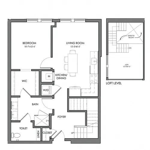 Floor plan Aspen A2-L