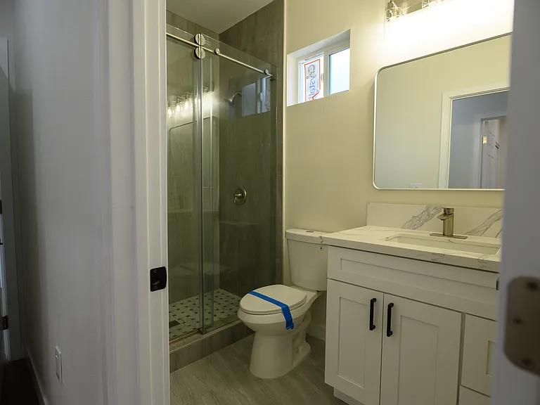 Shared bathroom