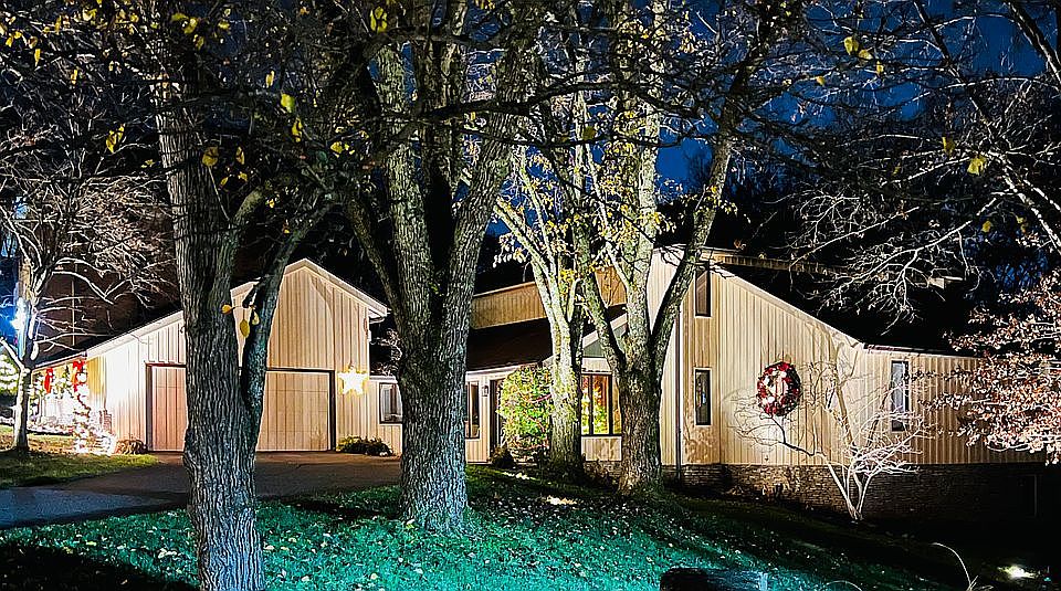 Front of home during Winter