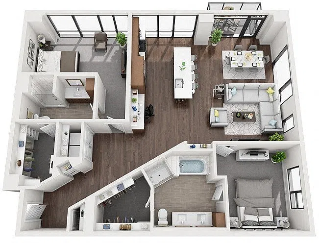 Floor plan 2E