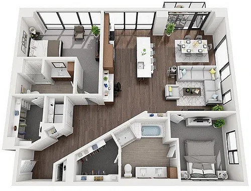 Floor plan 2E