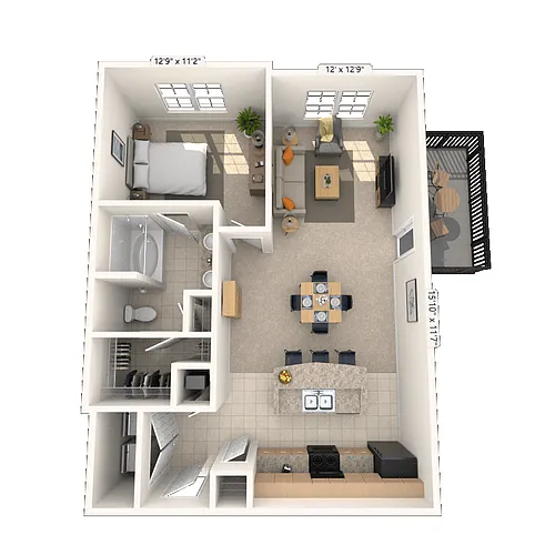 Floor plan 11D