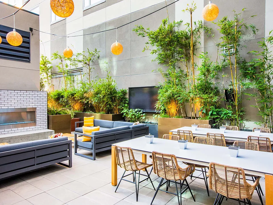 Enjoy a change of scenery with an inviting outdoor space made for relaxing, gathering, and spending time in the fresh air.