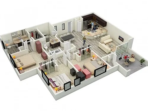 Floor plan C1