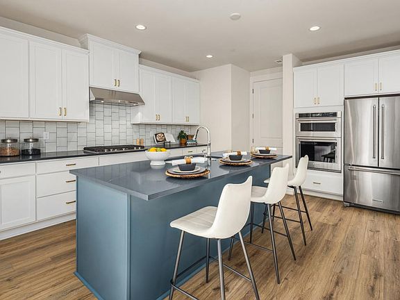 Kitchen and dining area