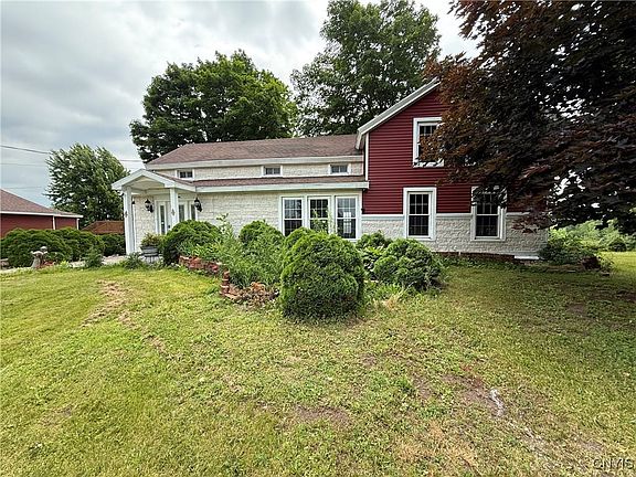 front view from road